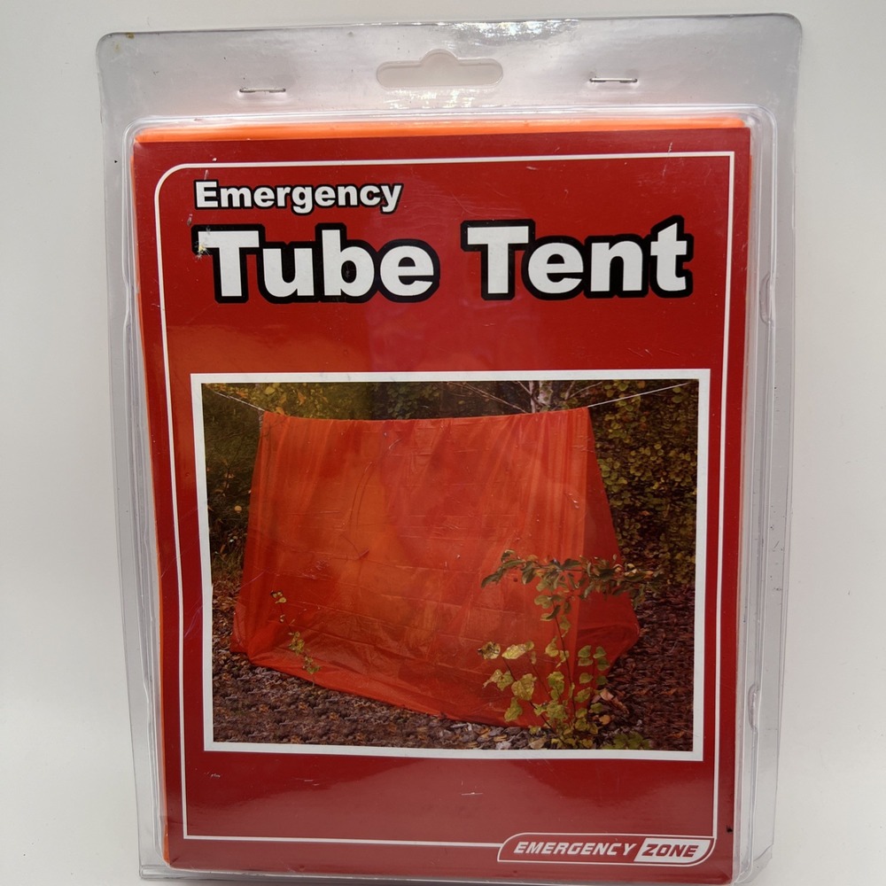 Emergency Zone TUBE TENT Shelter for emergencies,‎ BRAND NEW Sealed - 2 People